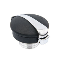 Monza Fuel Cap Kit for Triumph and HD - Black/Contrast Polished